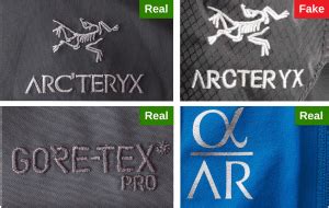 fake arc teryx clothing|arc'teryx identification.